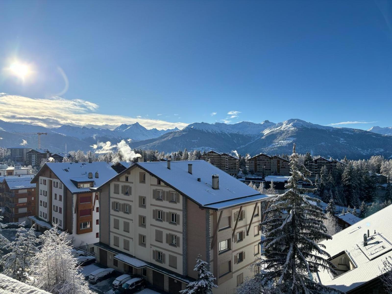 Appartamento L'Eperon Center Crans Wonderful View Esterno foto