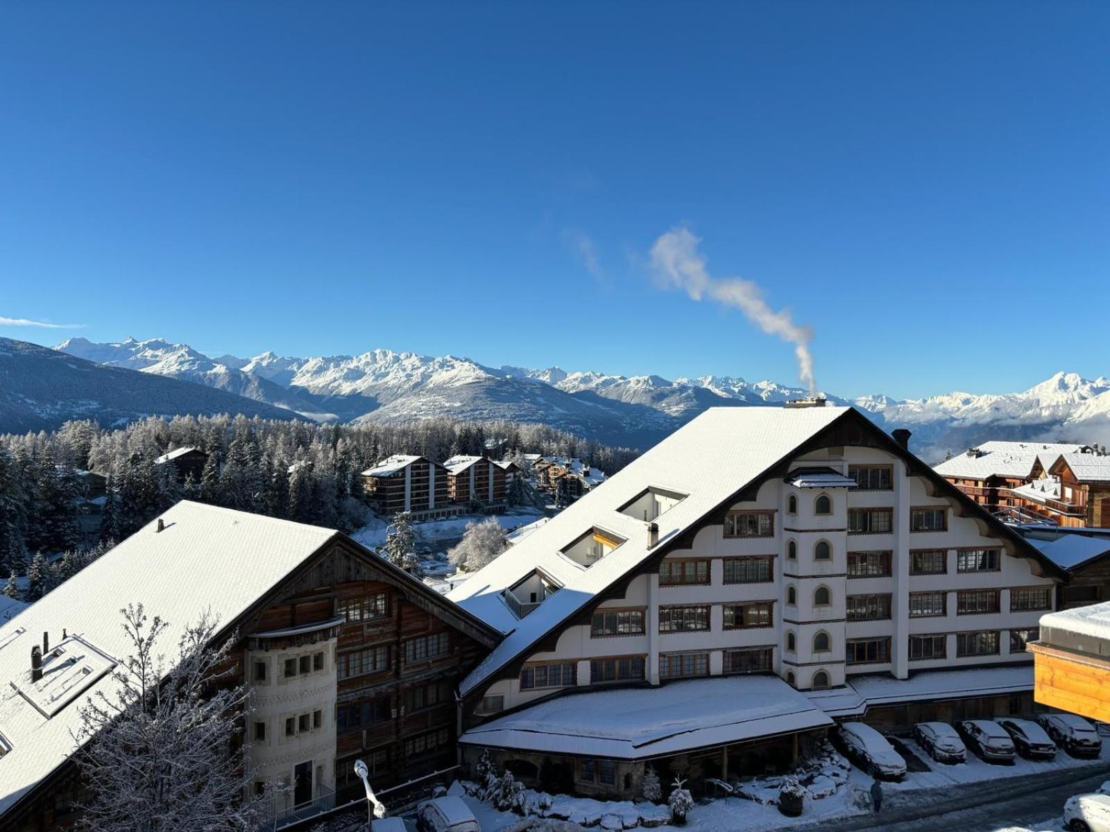 Appartamento L'Eperon Center Crans Wonderful View Esterno foto