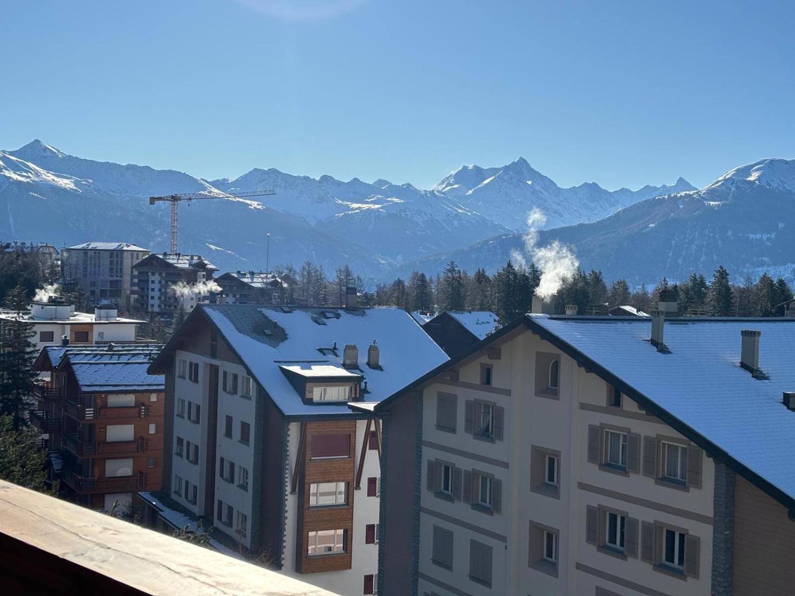 Appartamento L'Eperon Center Crans Wonderful View Esterno foto