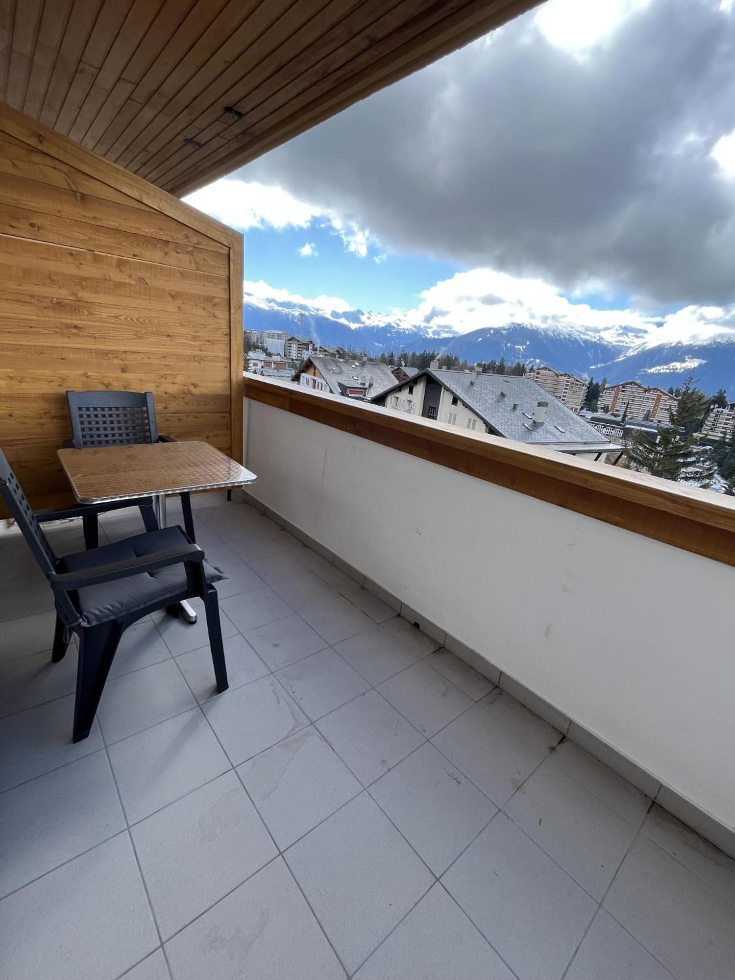 Appartamento L'Eperon Center Crans Wonderful View Esterno foto