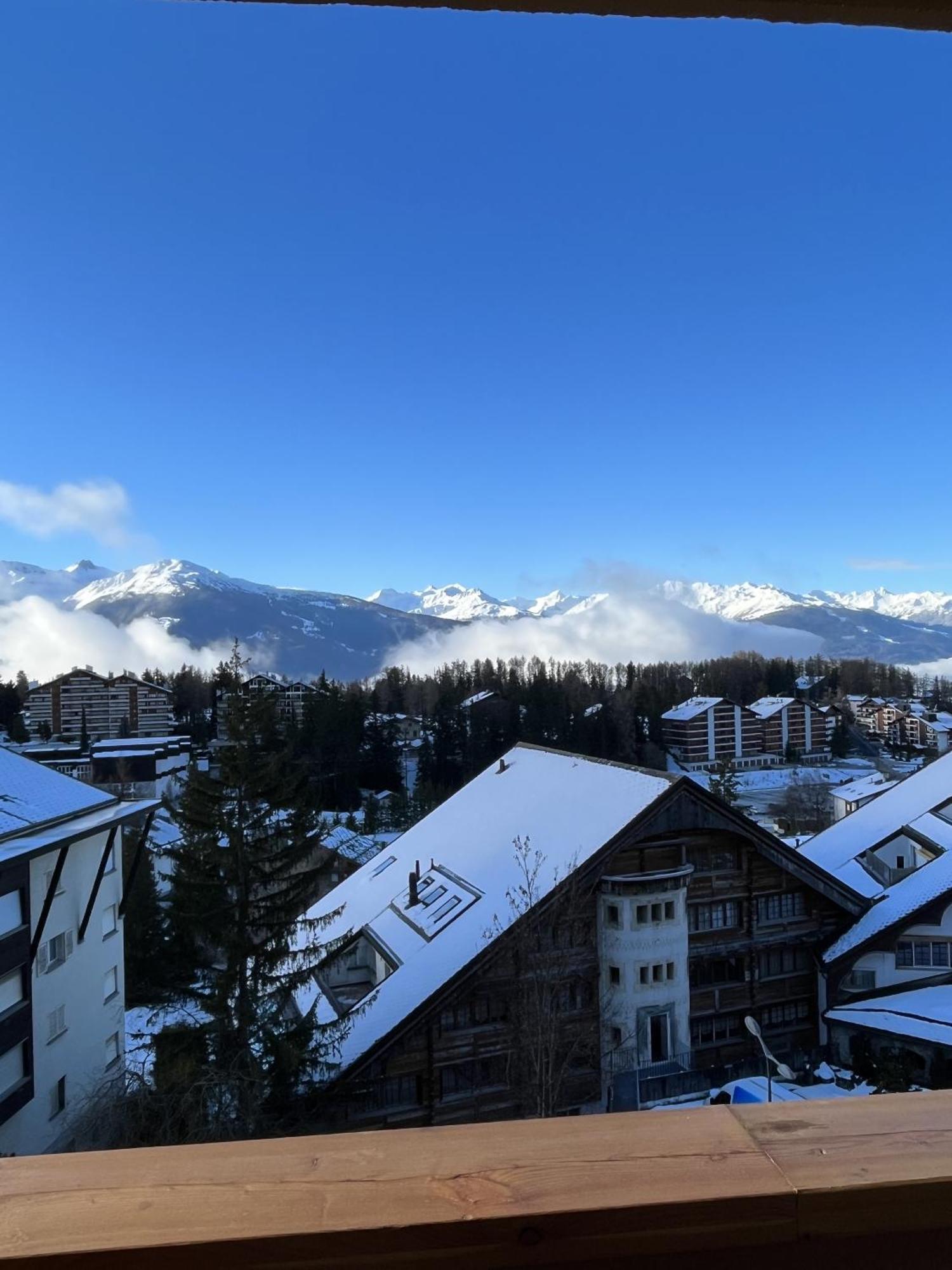 Appartamento L'Eperon Center Crans Wonderful View Esterno foto