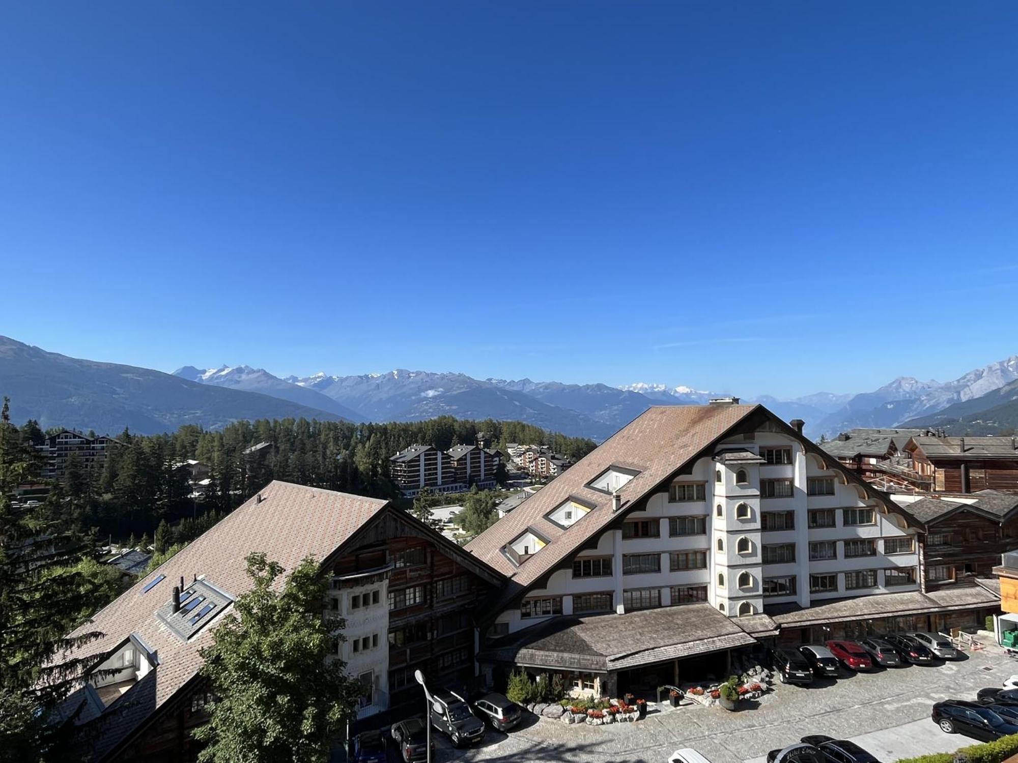 Appartamento L'Eperon Center Crans Wonderful View Esterno foto