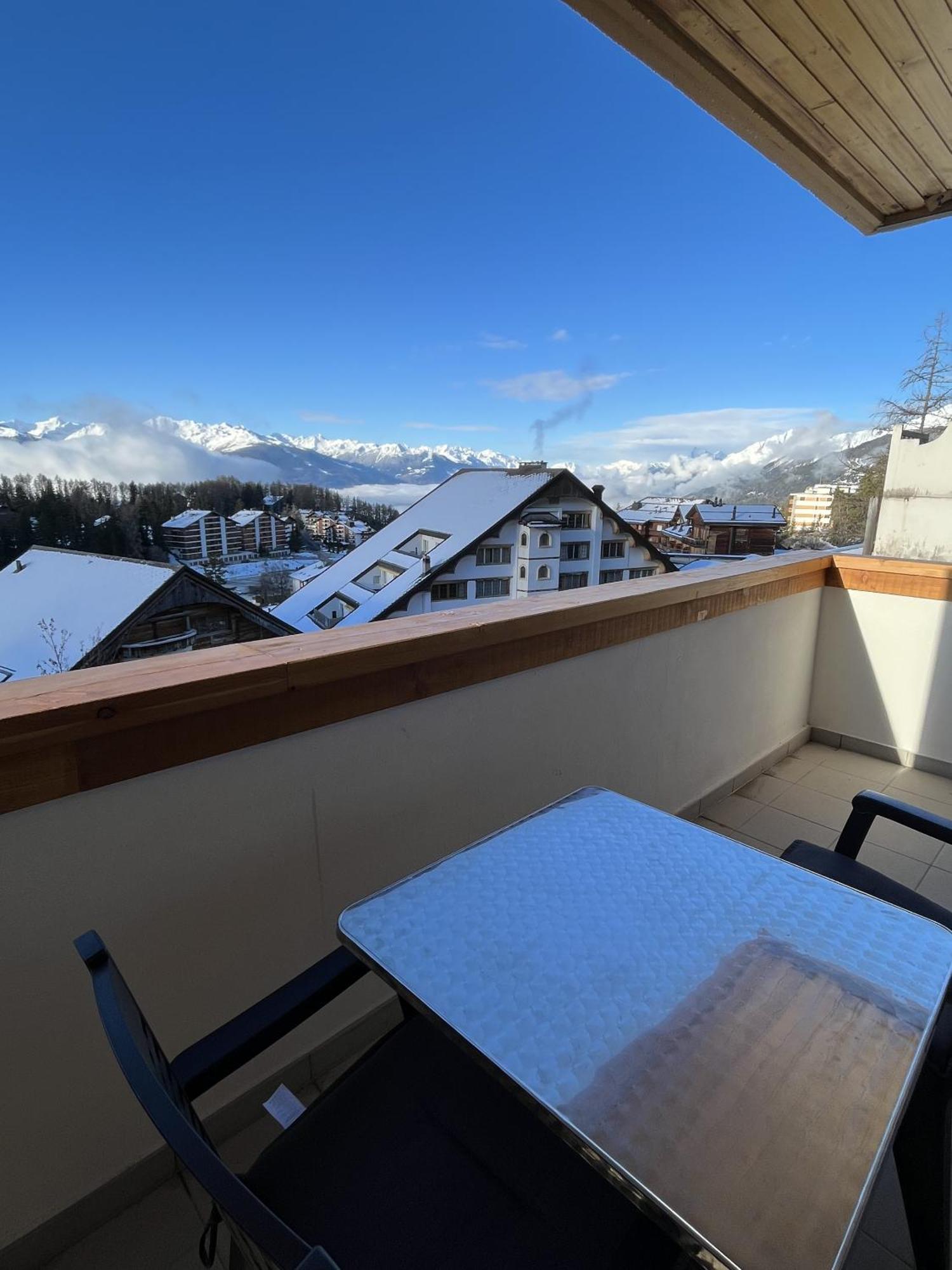 Appartamento L'Eperon Center Crans Wonderful View Esterno foto