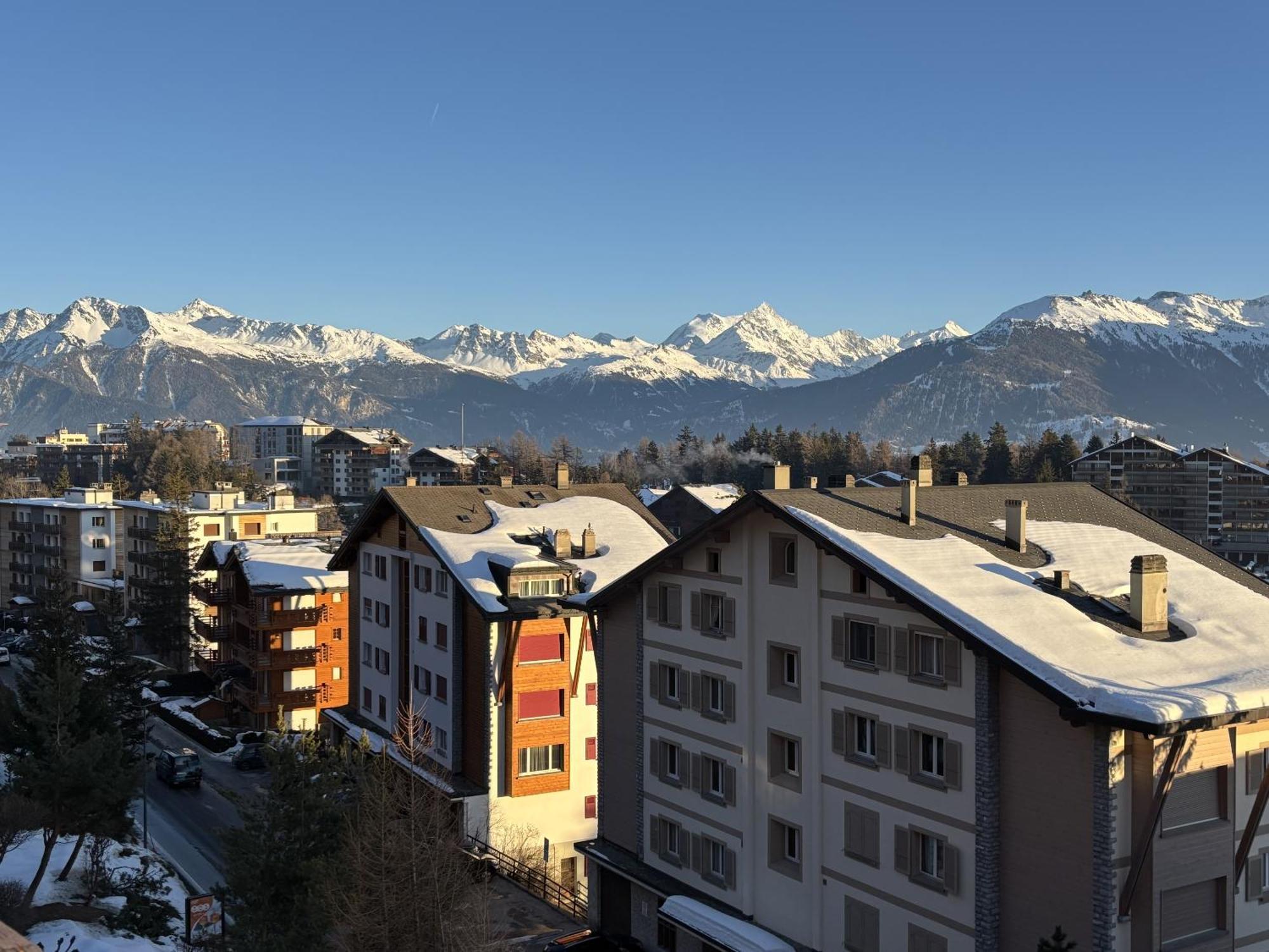 Appartamento L'Eperon Center Crans Wonderful View Esterno foto