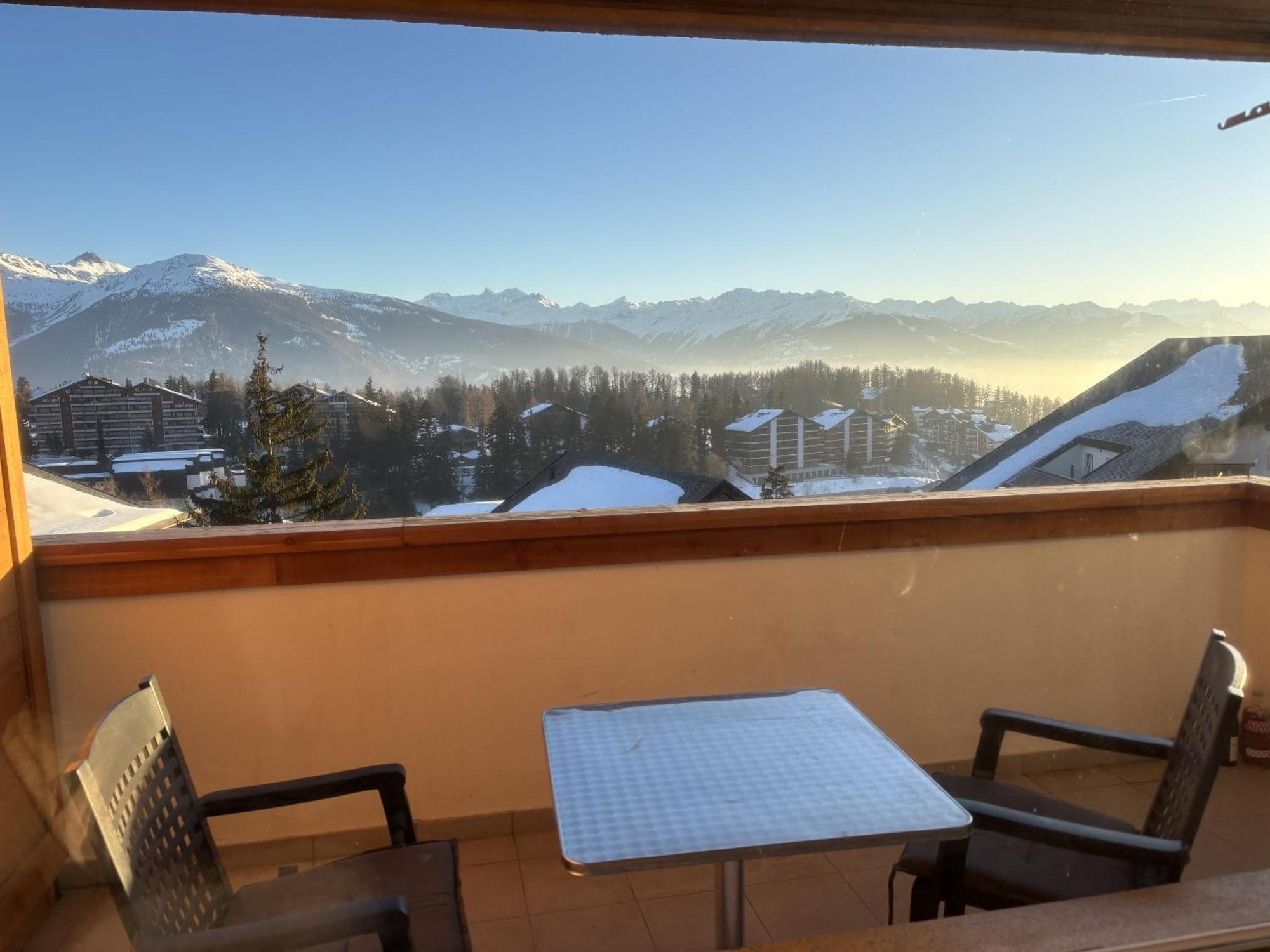 Appartamento L'Eperon Center Crans Wonderful View Esterno foto