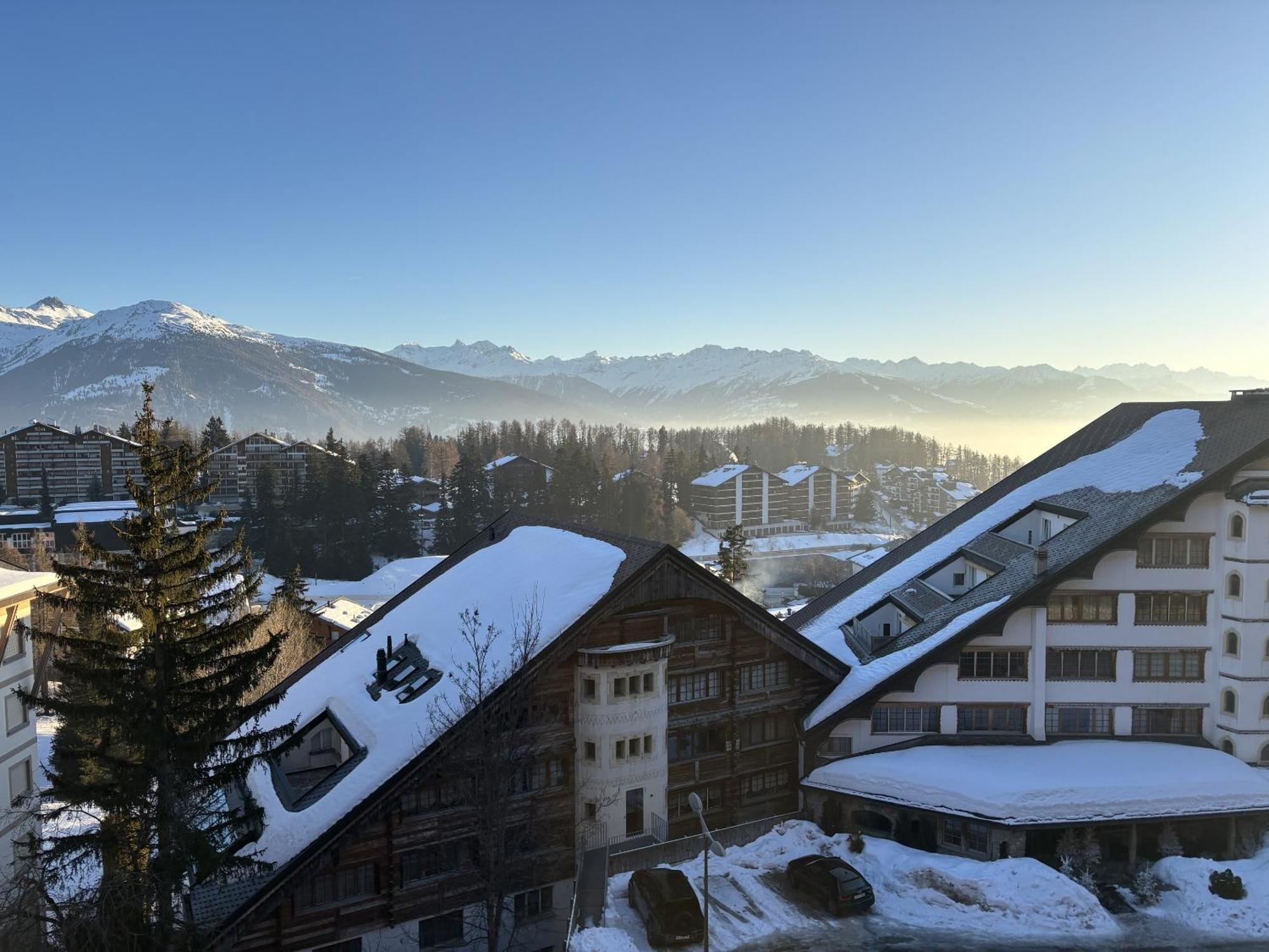 Appartamento L'Eperon Center Crans Wonderful View Esterno foto