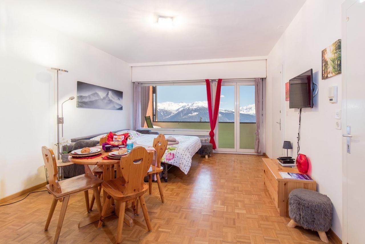 Appartamento L'Eperon Center Crans Wonderful View Esterno foto